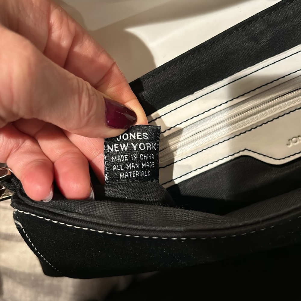 Classic Jones New York shoulder bag black/white/red - Picture 8 of 9
